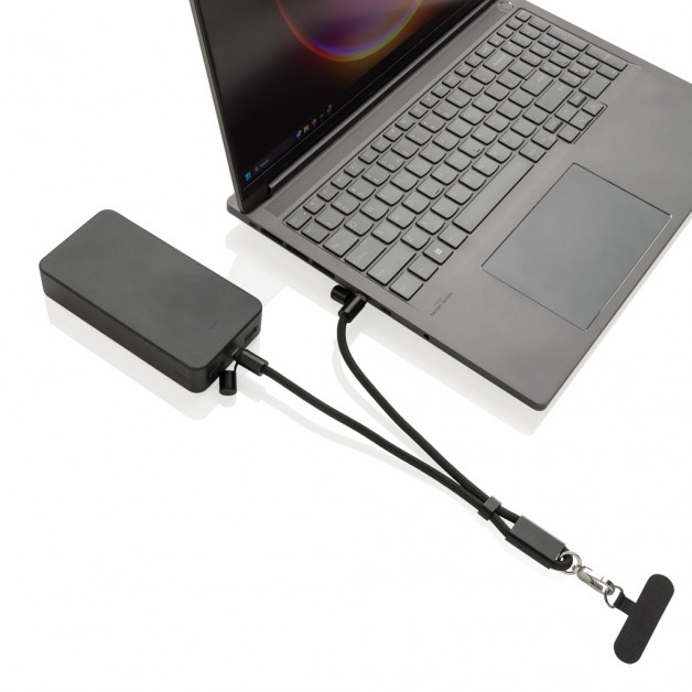 LoopAmp RCS RPET reguliuojamas telefono laikiklis 60W laidu