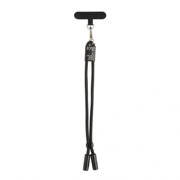 LoopAmp RCS RPET reguliuojamas telefono laikiklis 60W laidu