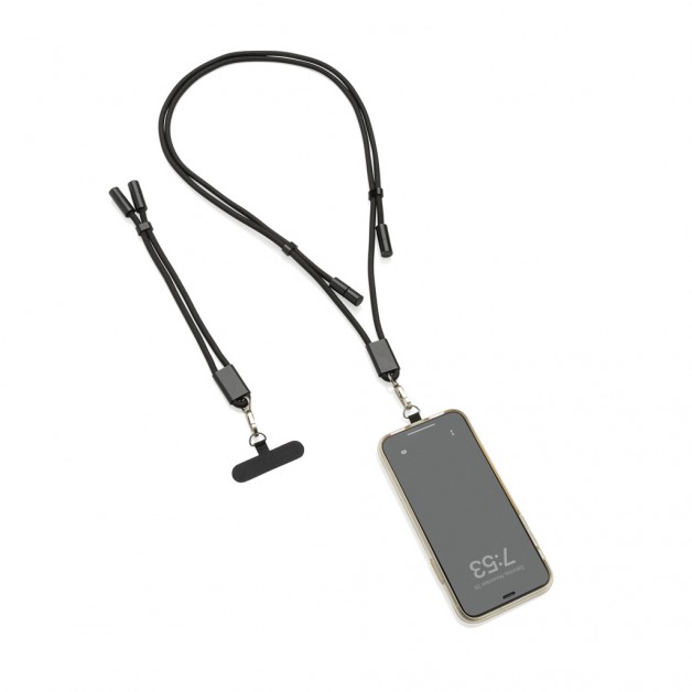 LoopAmp RCS RPET reguliuojamas telefono laikiklis 60W laidu