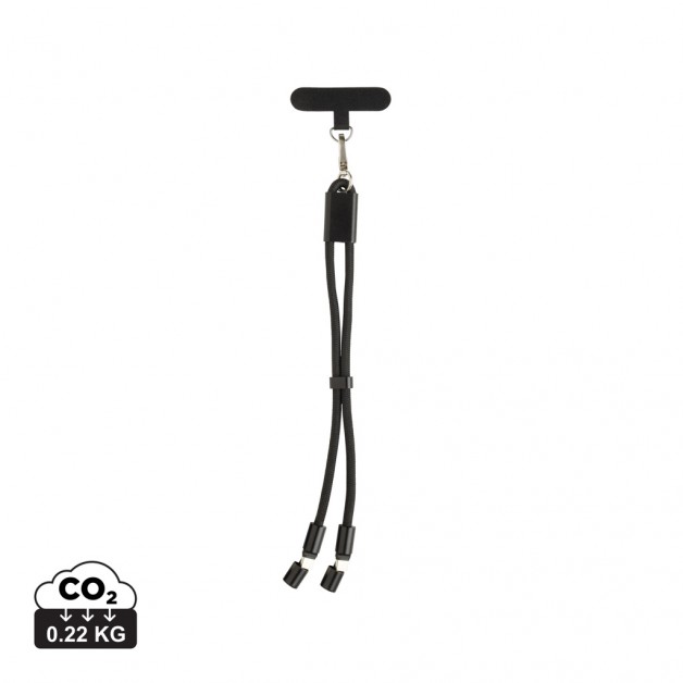 LoopAmp RCS RPET reguliuojamas telefono laikiklis 60W laidu