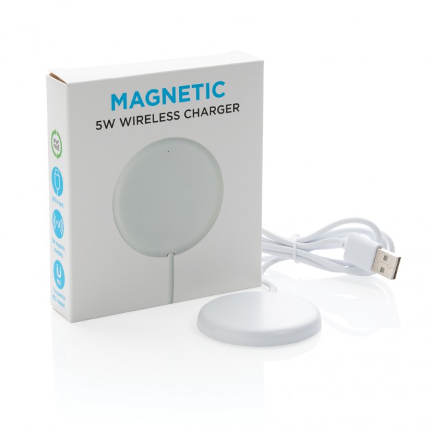 5W magnetic belaidė įkrovimo stotelė