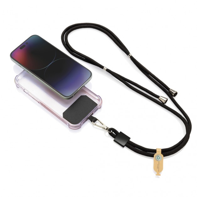 CarryLoop RCS recycled PET reguliuojamas telefono laikiklis