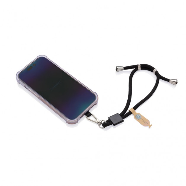 CarryLoop RCS recycled PET riešo reguliuojamas telefono laikiklis