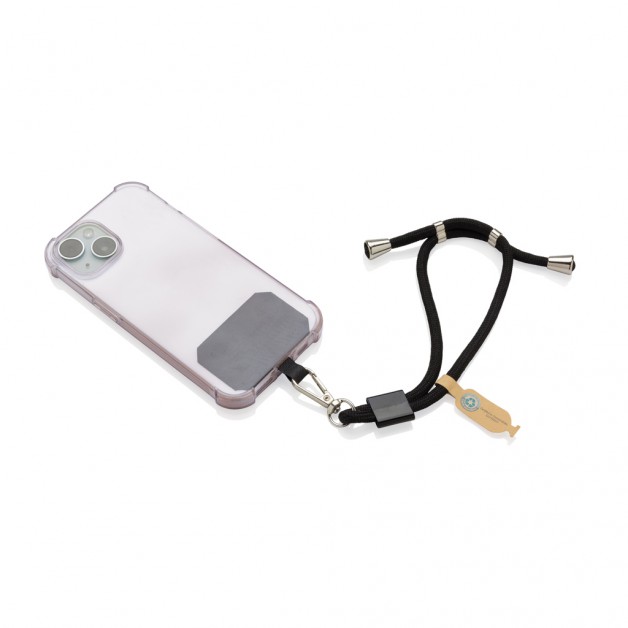 CarryLoop RCS recycled PET riešo reguliuojamas telefono laikiklis