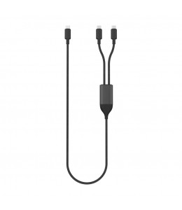 TERRA RCS dvigubas USB-C laidas, 100W