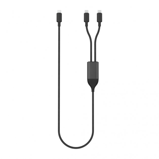 TERRA RCS dvigubas USB-C laidas, 100W TERRA RCS dvigubas USB-C laidas, 100W
