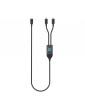 TERRA RCS dvigubas USB-C laidas, 100W TERRA RCS dvigubas USB-C laidas, 100W