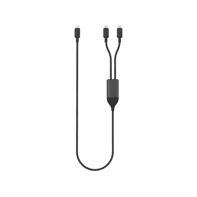 TERRA RCS dvigubas USB-C laidas, 100W TERRA RCS dvigubas USB-C laidas, 100W