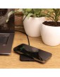 RCS perdirbto plastiko 10W bevielė įkrovimo stotelė su USB jungtimis
