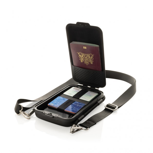 SWISS PEAK OSLO RCS apsauginis kieto korpuso dėklas telefonui ir priedams