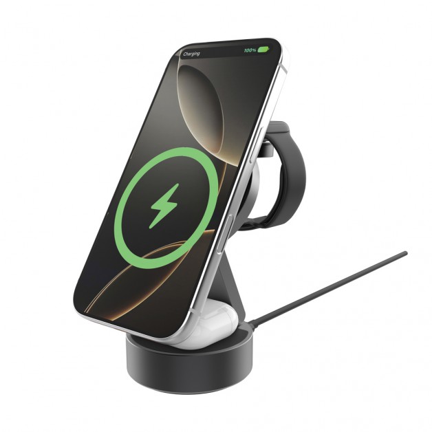 QUANTUM RCS ultra-fast wireless 3-in-1 kroviklis, 25W