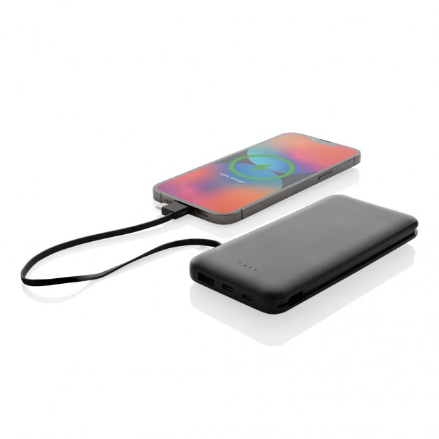 Lockhart 10000 mah RCS sertifikuoto perdirbto plastiko išorinė baterija (power bank įkroviklis)