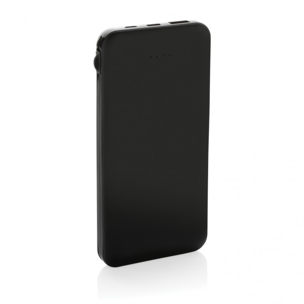 Lockhart 10000 mah RCS sertifikuoto perdirbto plastiko išorinė baterija (power bank įkroviklis)