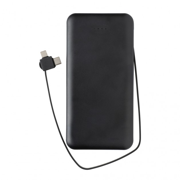Lockhart 10000 mah RCS sertifikuoto perdirbto plastiko išorinė baterija (power bank įkroviklis)