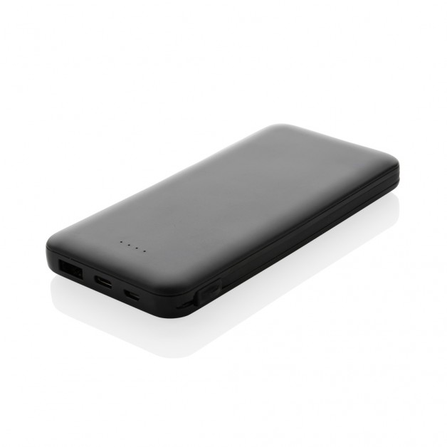 Lockhart 10000 mah RCS sertifikuoto perdirbto plastiko išorinė baterija (power bank įkroviklis)