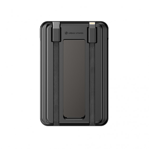 Urban Vitamin Redwood 5000mah 20W PD magnetinė išorinė baterija (power bank įkroviklis), 5in1 Urban Vitamin Redwood 5000mah 20W PD magnetinė išorinė baterija (power bank įkroviklis), 5in1
