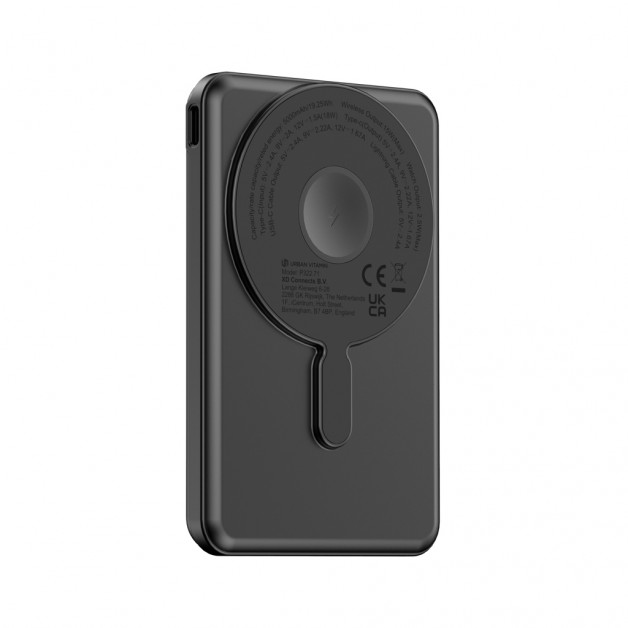 Urban Vitamin Redwood 5000mah 20W PD magnetinė išorinė baterija (power bank įkroviklis), 5in1 Urban Vitamin Redwood 5000mah 20W PD magnetinė išorinė baterija (power bank įkroviklis), 5in1