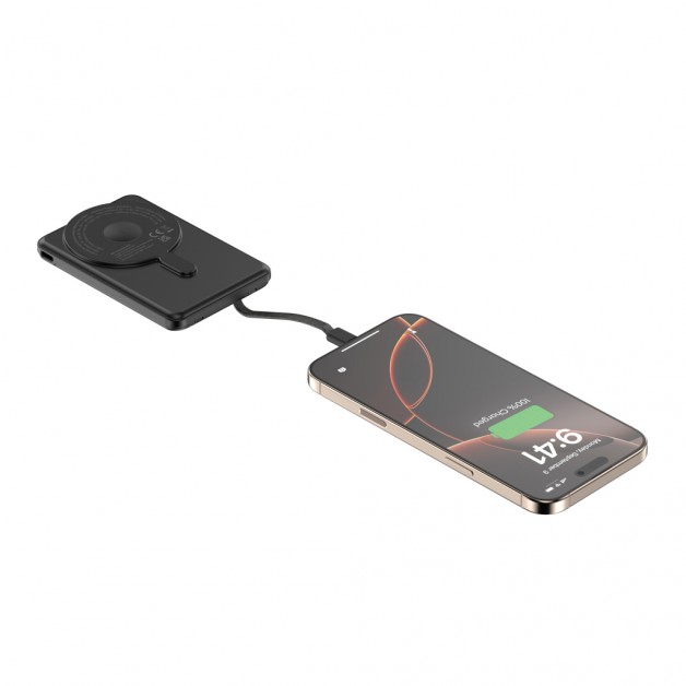 Urban Vitamin Redwood 5000mah 20W PD magnetinė išorinė baterija (power bank įkroviklis), 5in1 Urban Vitamin Redwood 5000mah 20W PD magnetinė išorinė baterija (power bank įkroviklis), 5in1