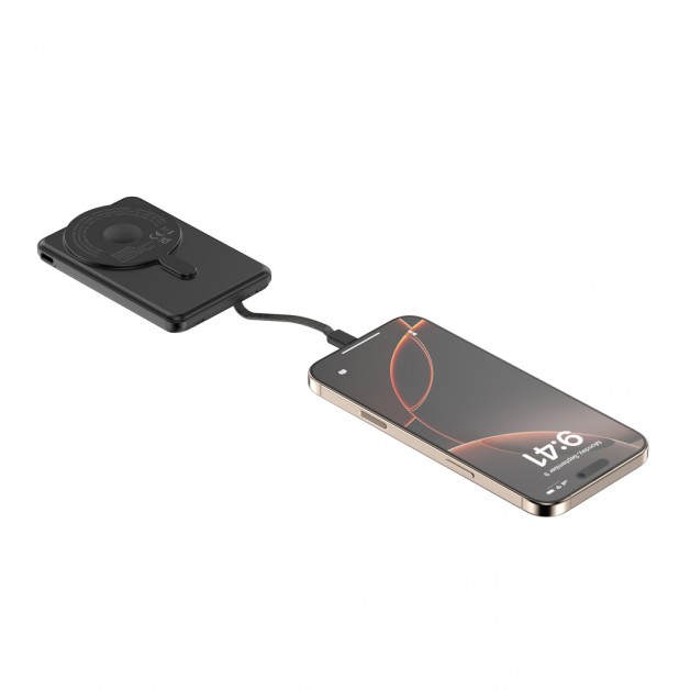 Urban Vitamin Redwood 5000mah 20W PD magnetinė išorinė baterija (power bank įkroviklis), 5in1 Urban Vitamin Redwood 5000mah 20W PD magnetinė išorinė baterija (power bank įkroviklis), 5in1
