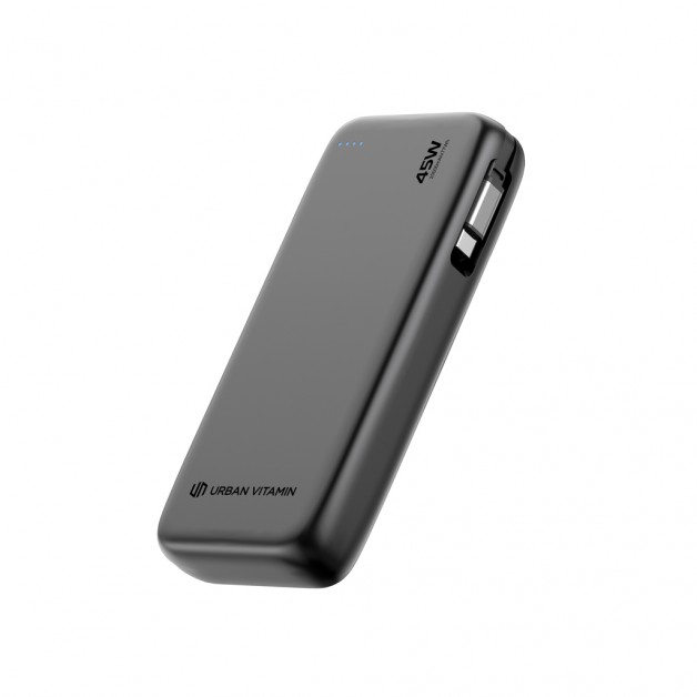 Urban Vitamin San Mateo 20 000 mAh perdirbto plastiko išorinė baterija (power bank įkroviklis), 45W PD