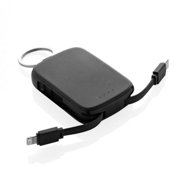 NEXO 2000 mAh išorinė baterija (power bank įkroviklis) raktų pakabukas