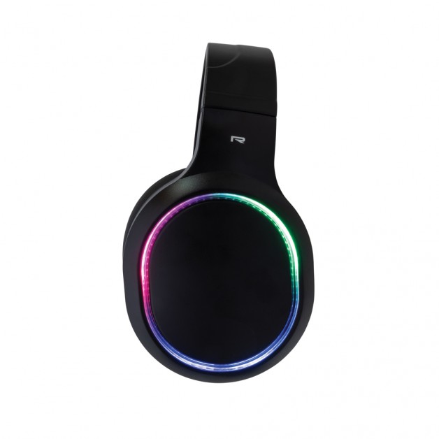 RGB gaming šviečiančios ausinės su mikrofonu