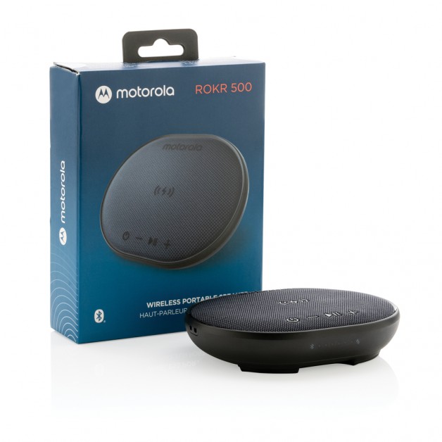 Motorola ROKR 500 10W belaidė įkrovimo stotelė 5W belaidė garso kolonėlė