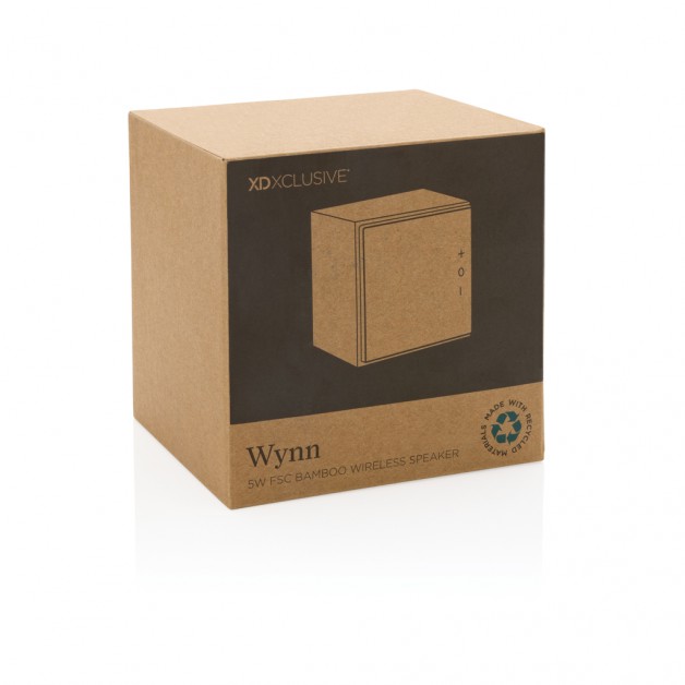 Wynn 5W belaidė garso kolonėlė iš FSC® bambuko