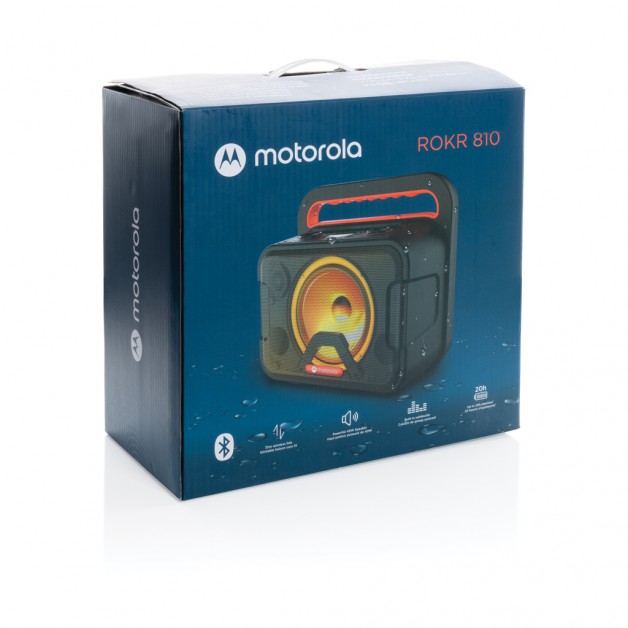 Motorola ROKR810 nešiojama, belaidė garso kolonėlė vakarėliams