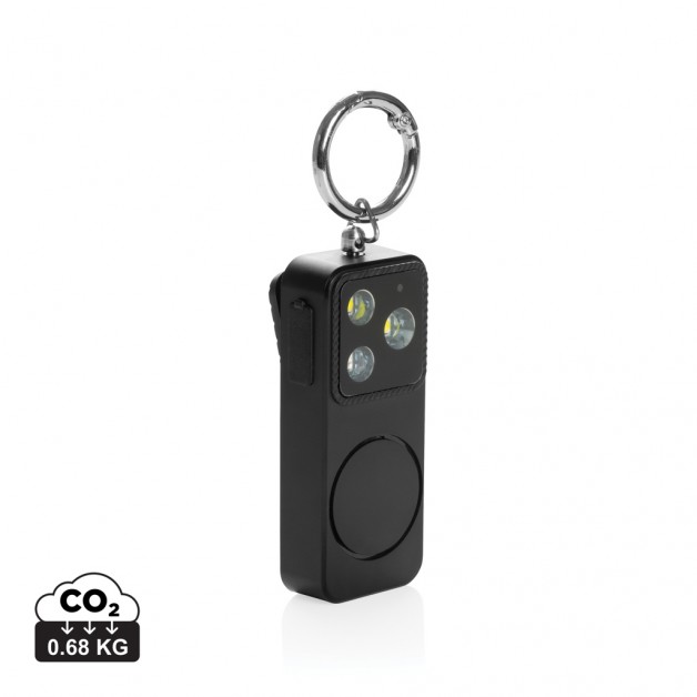 GuardBuddy RCS asmeninis aliarmas, įkraunamas per USB‑C GuardBuddy RCS asmeninis aliarmas, įkraunamas per USB‑C