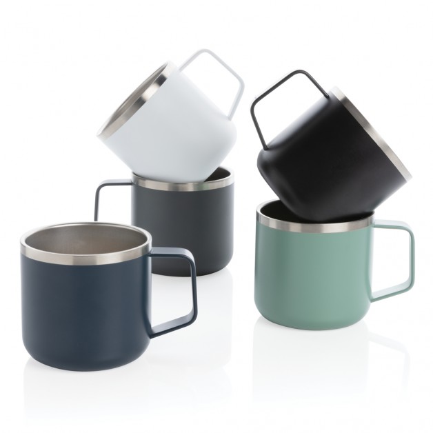 Stainless nerūdijančio plieno, stovyklavietės puodelis, 350 ml