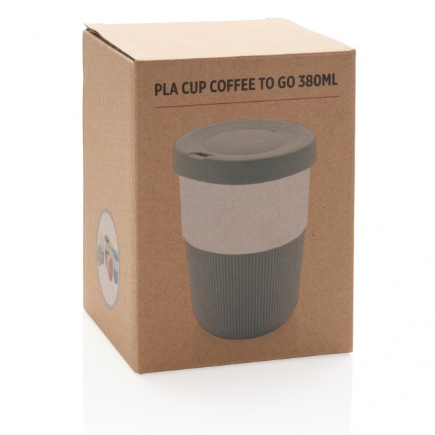 PLA cup coffee to go kelioninis puodelis 380ml