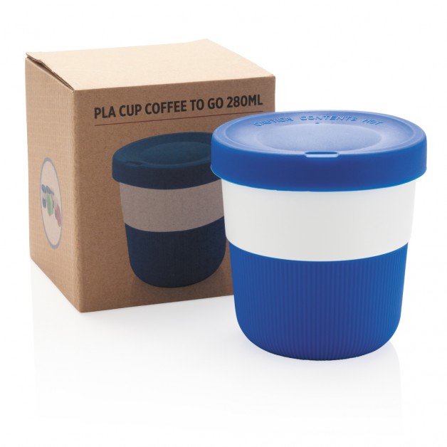 PLA cup coffee to go kelioninis puodelis, 280 ml