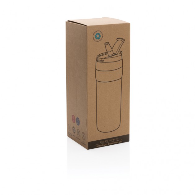 RCS RSS kelioninis puodelis su dviejų funkcijų dangteliu, 670 ml