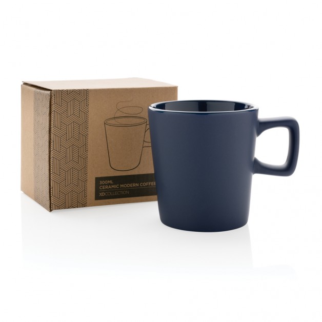Modern ceramic keramikinis kavos puodelis, 300 ml