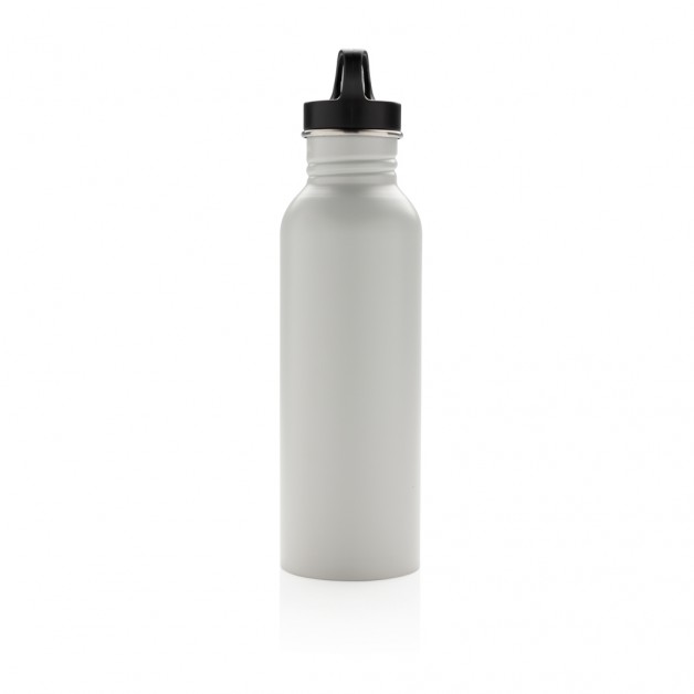 Deluxe stainless steel nerūdijančio plieno sportinė gertuvė su šiaudeliu, 710 ml