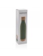 Vacuum bamboo lid nerūdijančio plieno vakuuminė gertuvė su bambukiniu dangteliu, 520 ml