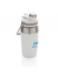 Vacuum dual function nerūdijančio plieno gertuvė su dvigubos funkcijos kamšteliu, 500 ml