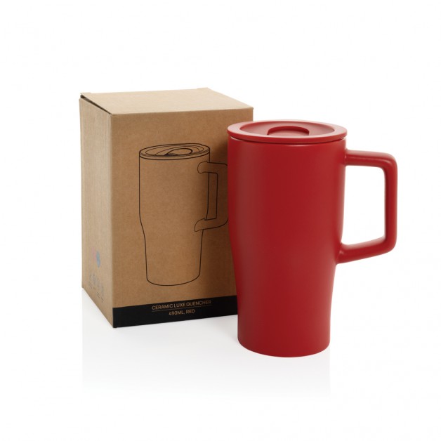 Ceramic Luxe Quencher kelioninis puodelis, 490 ml