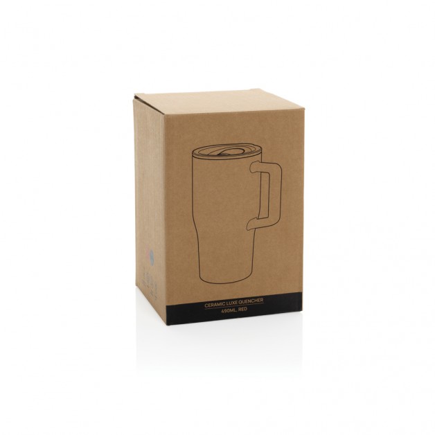 Ceramic Luxe Quencher kelioninis puodelis, 490 ml