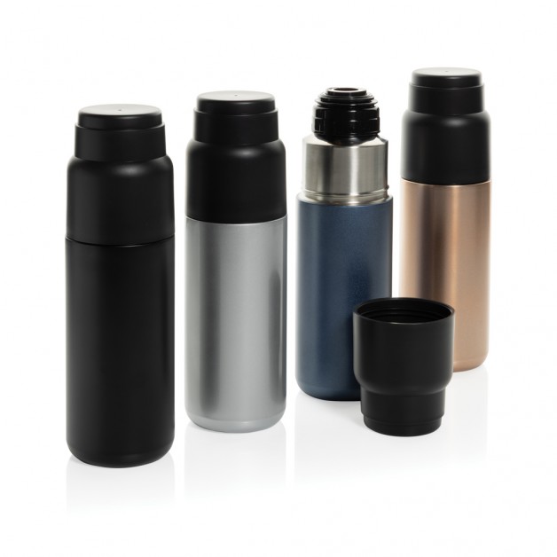 THERMOCUP RCS perdirbtas vakuuminis termosas su puodeliu, 500ml THERMOCUP RCS perdirbtas vakuuminis termosas su puodeliu, 500ml