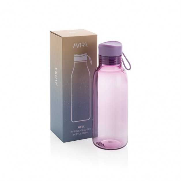 Avira Atik RCS perdirbto plastiko RPET gertuvė, 500ml