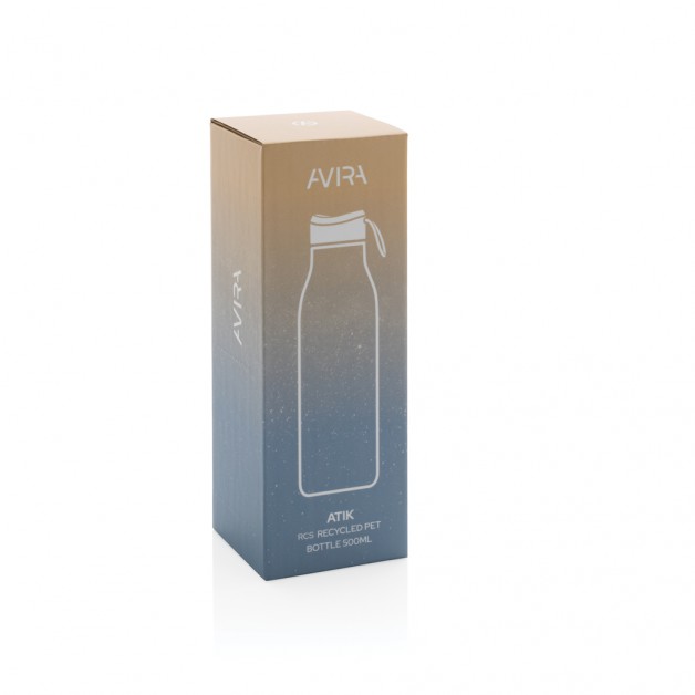 Avira Atik RCS perdirbto plastiko RPET gertuvė, 500ml