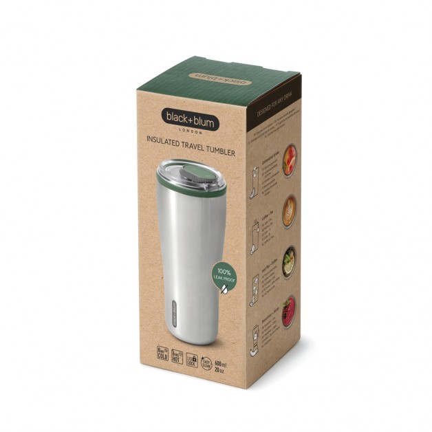 Black+Blum vakuuminis kelioninis puodelis, 600ml