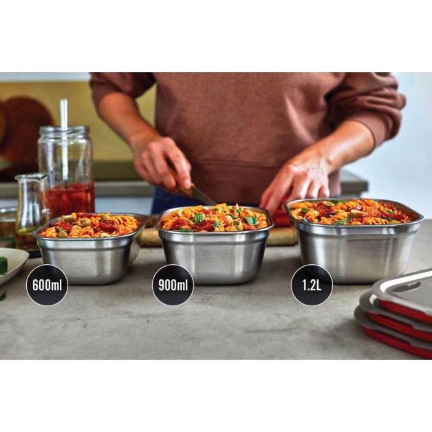 Black+Blum Mealprep Box, 3 vnt