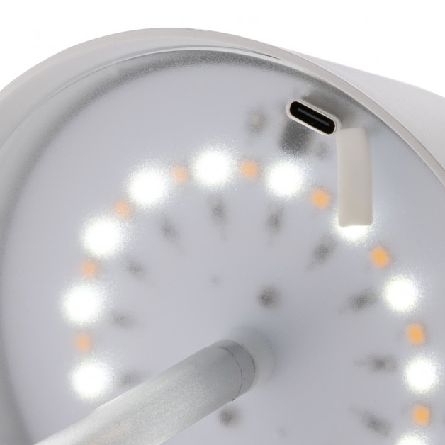 Pure Glow lempa iš RCS perdirbto plastiko su USB įkrovimo funkcija