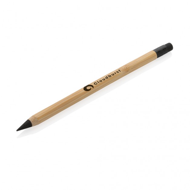 FSC® bambuko pieštukas Infinity su grafito galiuku ir trintuku