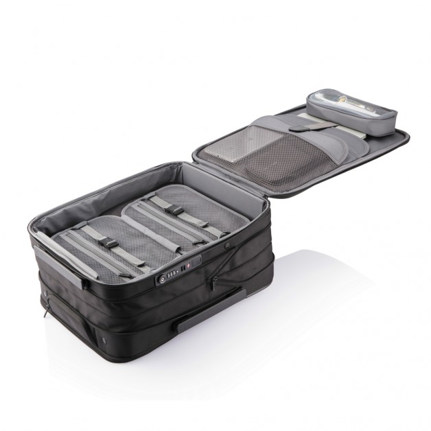 XD Design Flex Foldable prasiplečiantis rankinio bagažo lagaminas