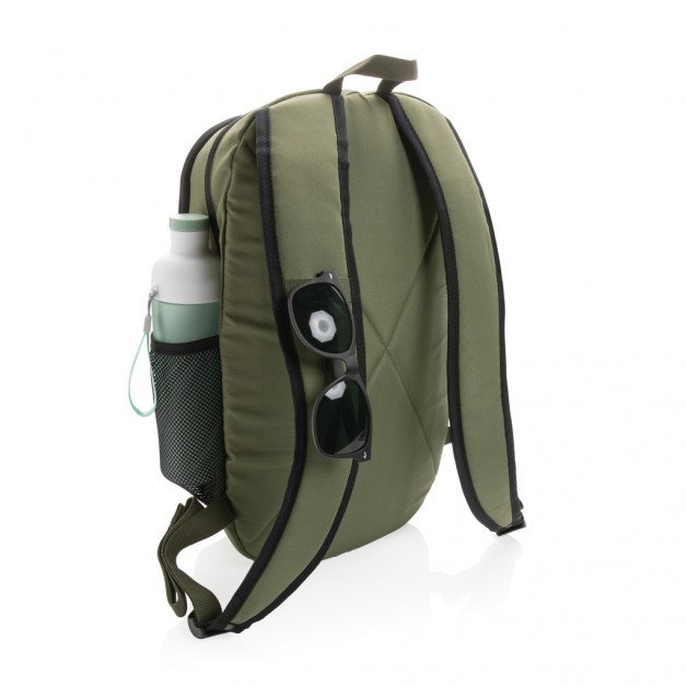 Impact AWARE™ 300D RPET casual kasdienė kuprinė, 15"