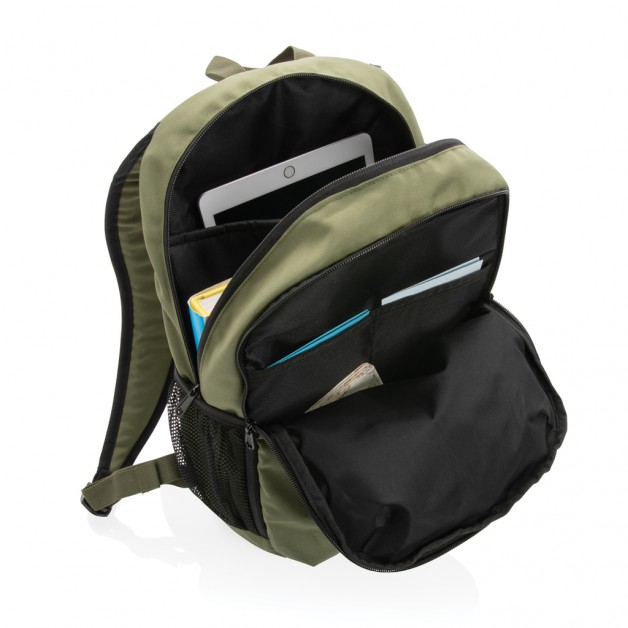 Impact AWARE™ 300D RPET casual kasdienė kuprinė, 15"